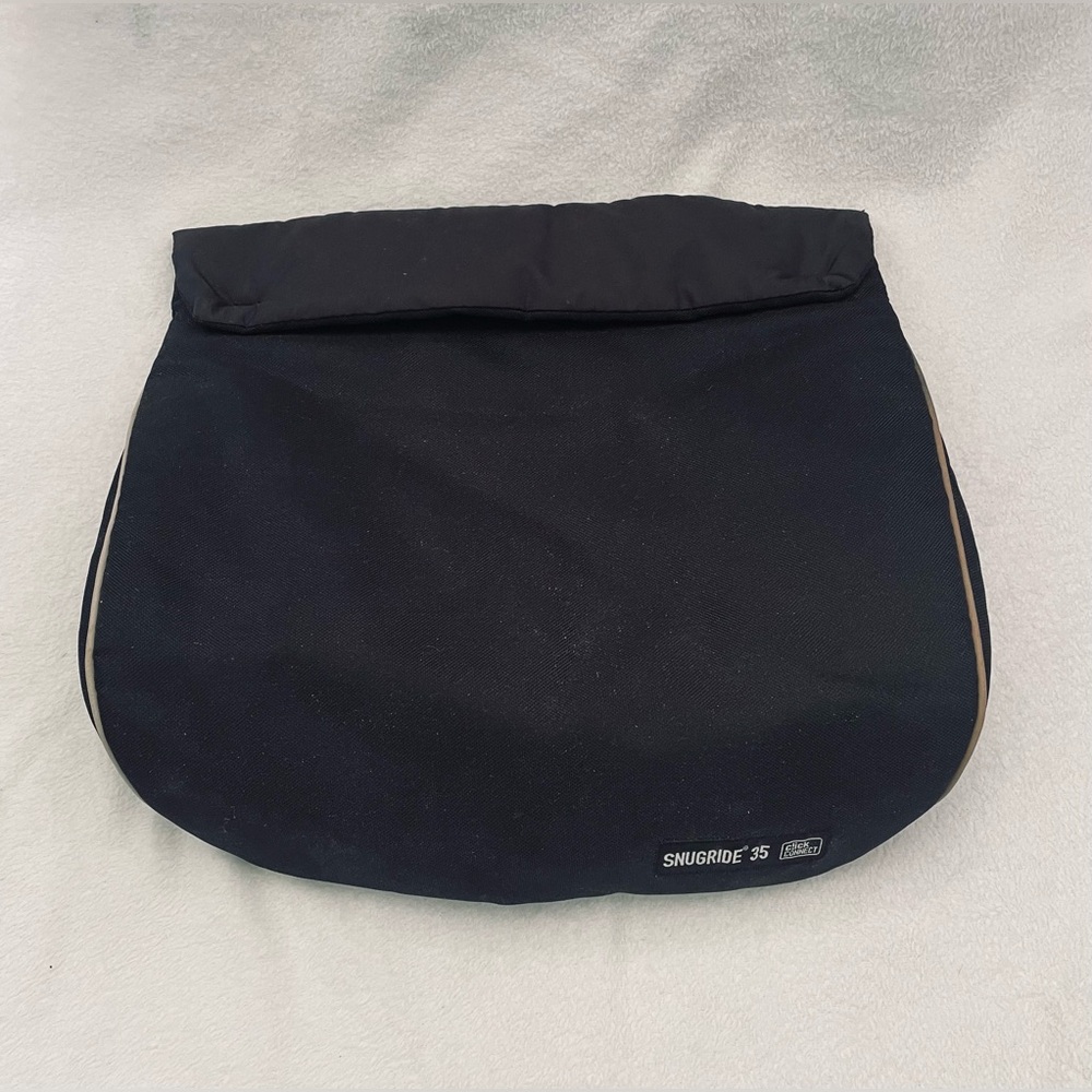 Graco Snugride 35 Car Set Cover Click Connect Black Front Cover Accessories